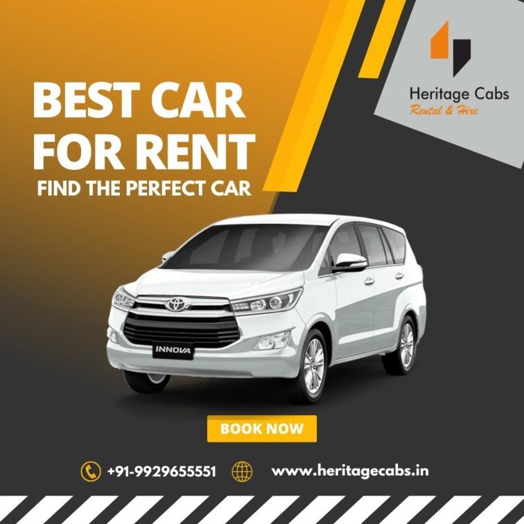 Heritage Cabs' Innova Car Rental Services in Jaipur, Rajasthan