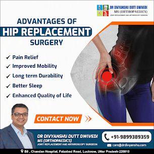 Hip replacement surgery in Lucknow | Dr. Divyanshu Dutt Dwivedi         