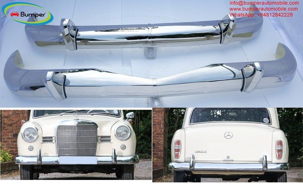 Mercedes Ponton 4 cylinder W120 W121 year 1959-1962 bumpers 