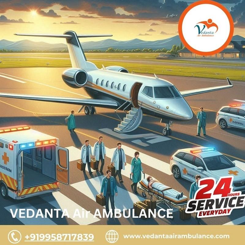 Hire Vedanta Air Ambulance in Bhubaneswar with Life-Care Healthcare Support