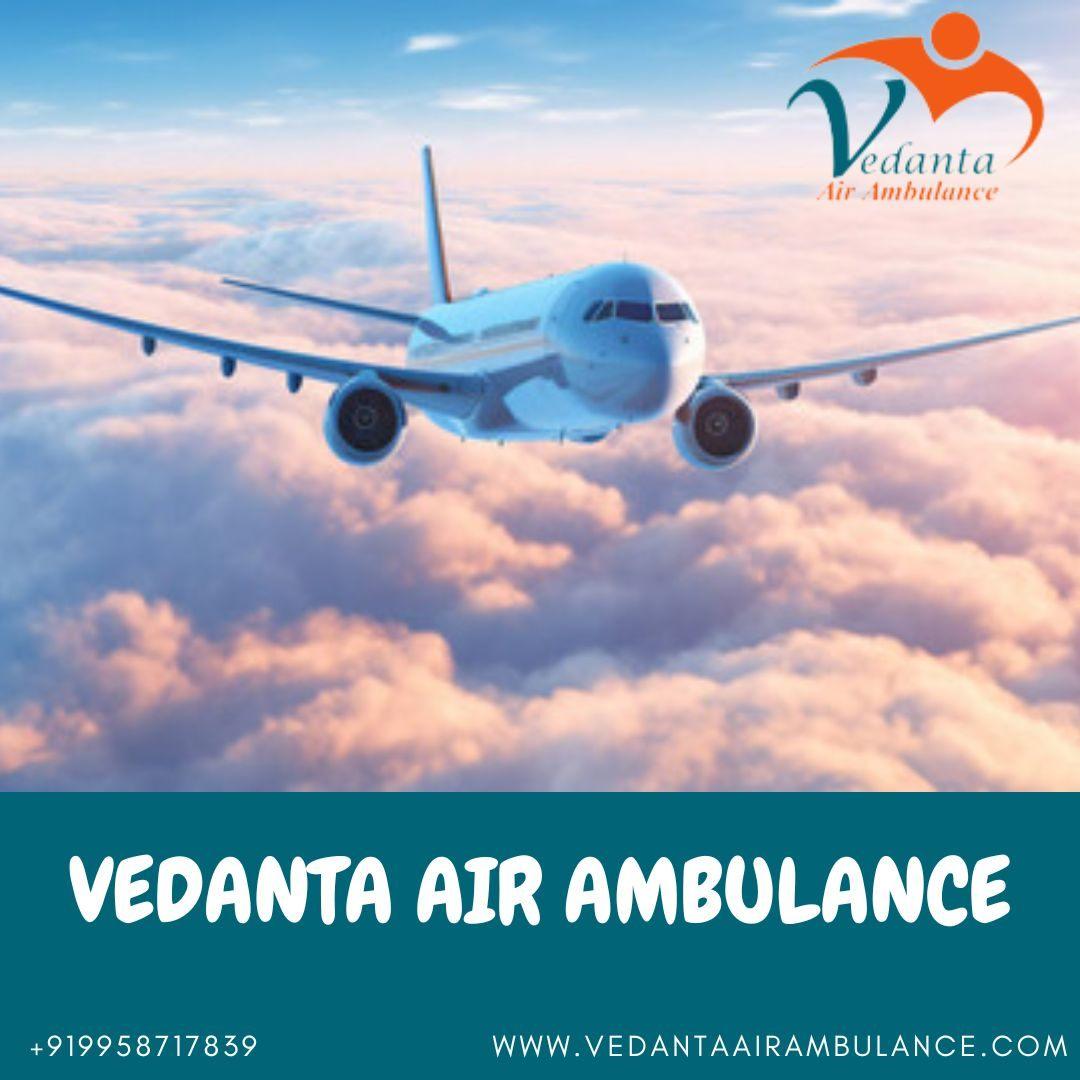 Book Vedanta Air Ambulance from Kolkata at the Lowest Booking Charge