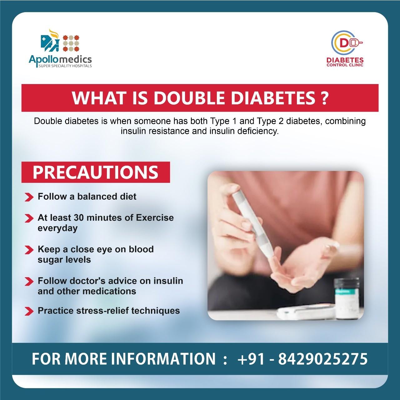 Struggling with Double Diabetes? Consult Dr. Mayank Somani