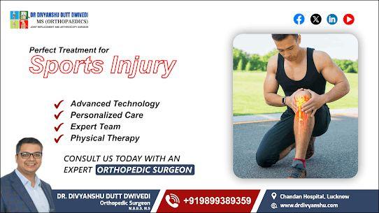 Sports injury doctor in Lucknow | Dr. Divyanshu Dutt Dwivedi