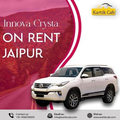 Innova crysta rental Jaipur for happy journey