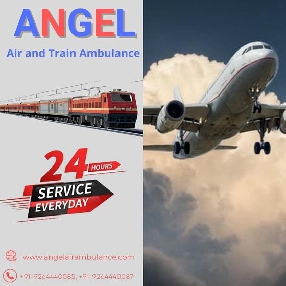 Angel Air and Train Ambulance Service in Bangalore with Medical Facility
