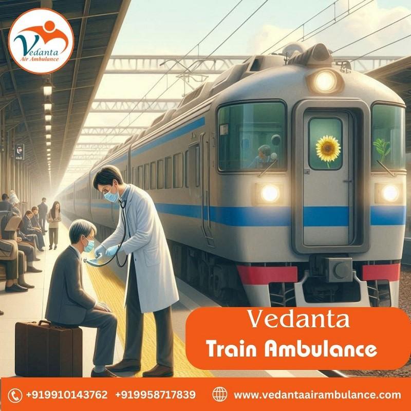 Take Vedanta Train Ambulance in Guwahati with Hassle-free Patient Transfer