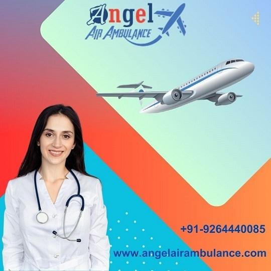 Book Angel Air and Train Ambulance Darbhanga with Modern Medical Instrument
