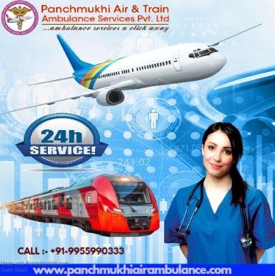  Panchmukhi train ambulance in Ranchi -Shifting to the medical center