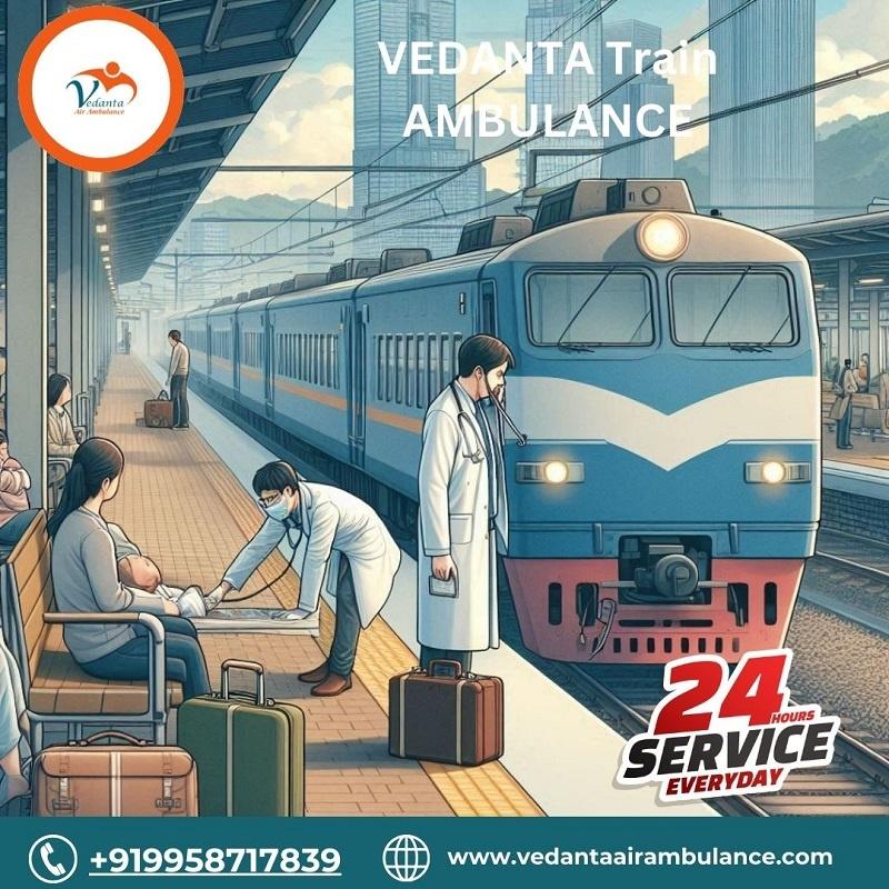 Book Vedanta Train Ambulance Service in Kolkata with a Competent Medical Team