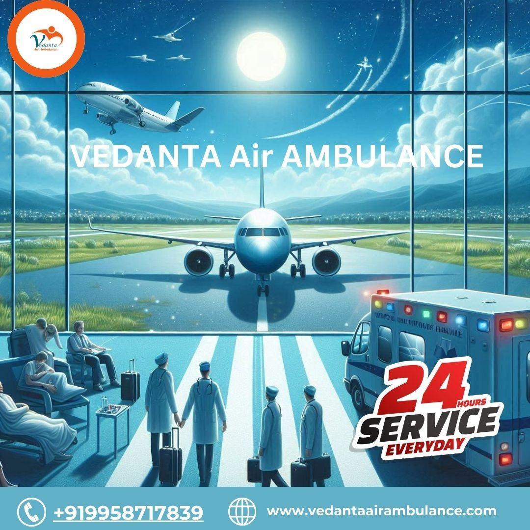 Use Reliable Vedanta Air Ambulance in Bhubaneswar with Unique Medical Setup
