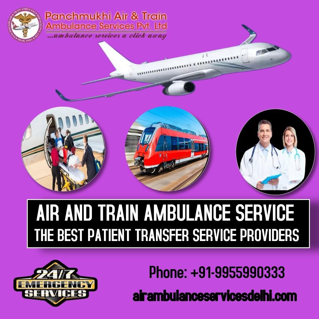 Panchmukhi Train Ambulance in Patna Presents Convenient and Cautious Medical