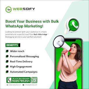 Bulk whatsapp sms service in india| Websofy Software Pvt Ltd