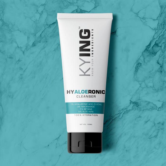 KYING's Hyaluronic Face Cleanser, Nourishing Cleanser for Radiant Skin