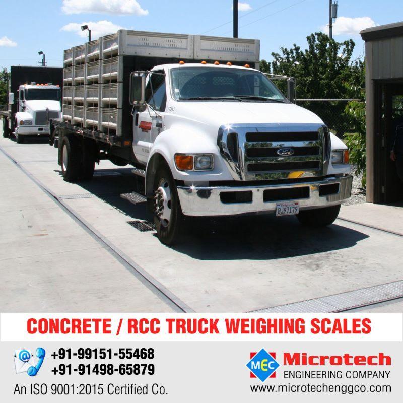 Truck Weighing Scales, Concrete/RCC Truck Weigh Bridge