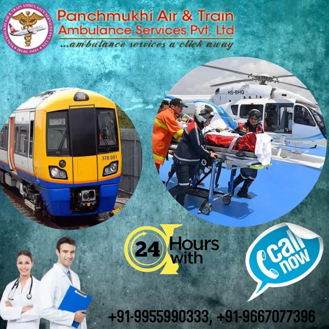 Get Panchmukhi Train Ambulance in Vellore with the Amazing Medical Facility