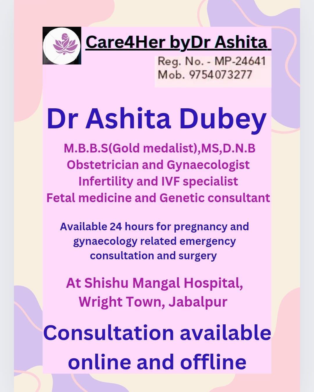 Dr Ashita Dubey Gynaecologist Jabalpur 