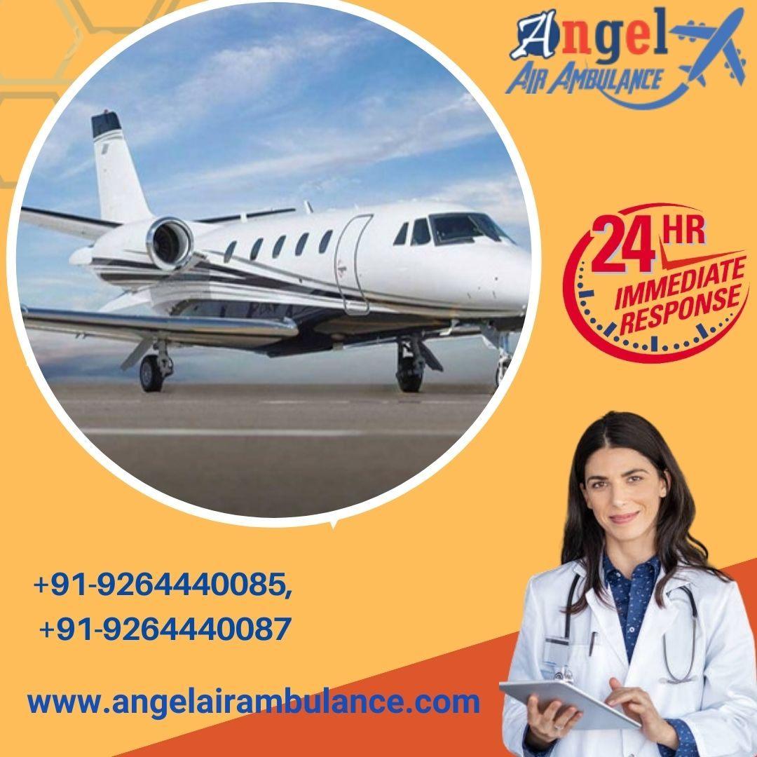 Book Angel Air and Train Ambulance Service in Patna 