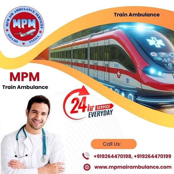 MPM Train Ambulance in Guwahati is Delivering Riskless Medical Transportation