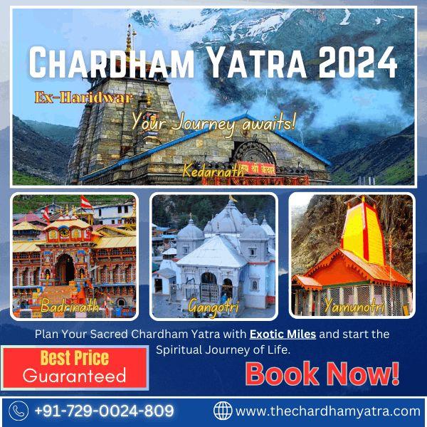Char Dham Yatra Tour Package from Haridwar