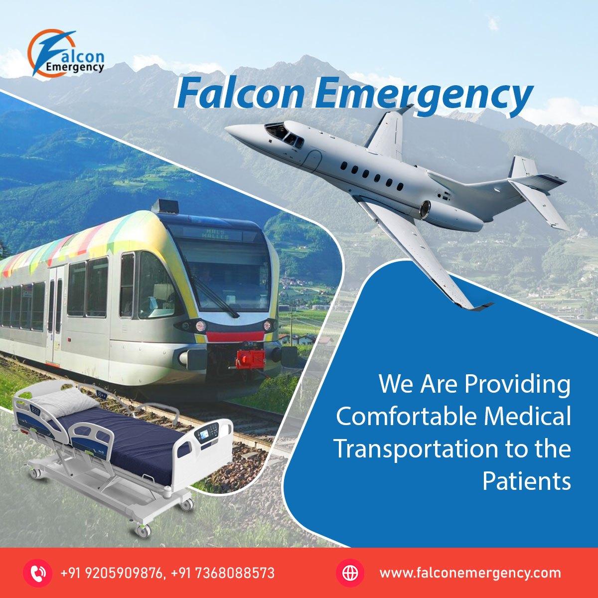 ALS Facilities Offere by Falcon Train Ambulance in Patna is Considered Effective