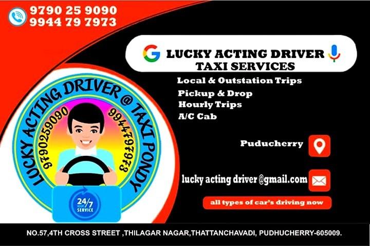Luck call driver service pondicherry 