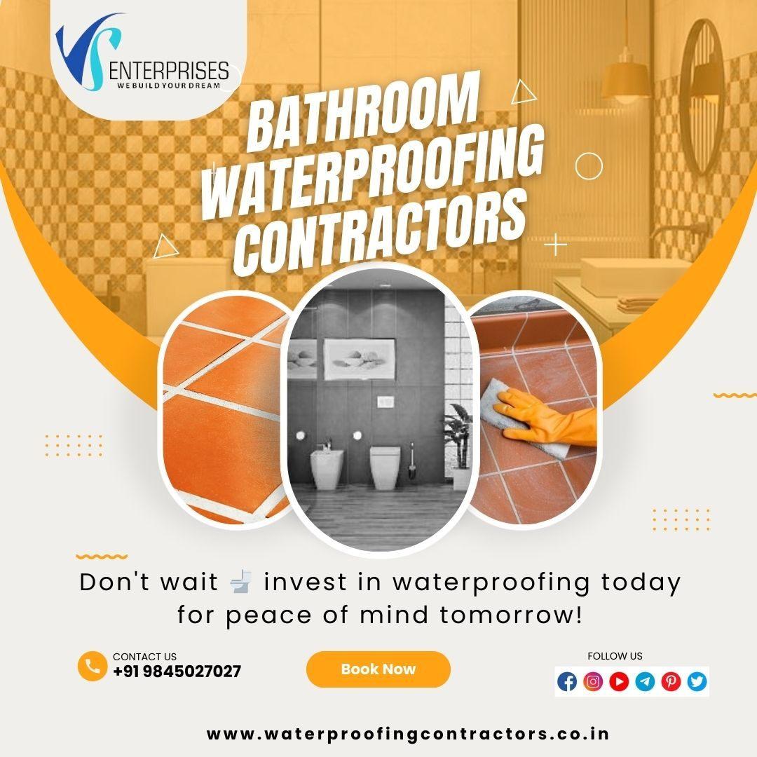 Bathroom Waterproofing Contractors in Electronic city 