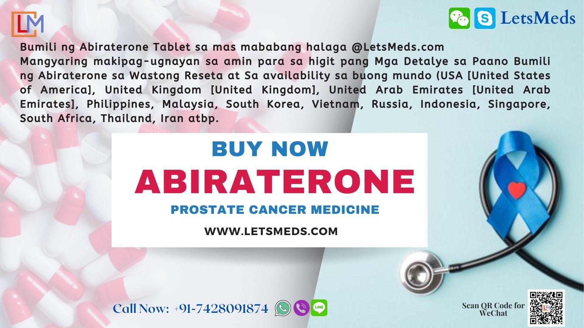 Zytiga 250 mg Tablet Abiraterone Price Philippines