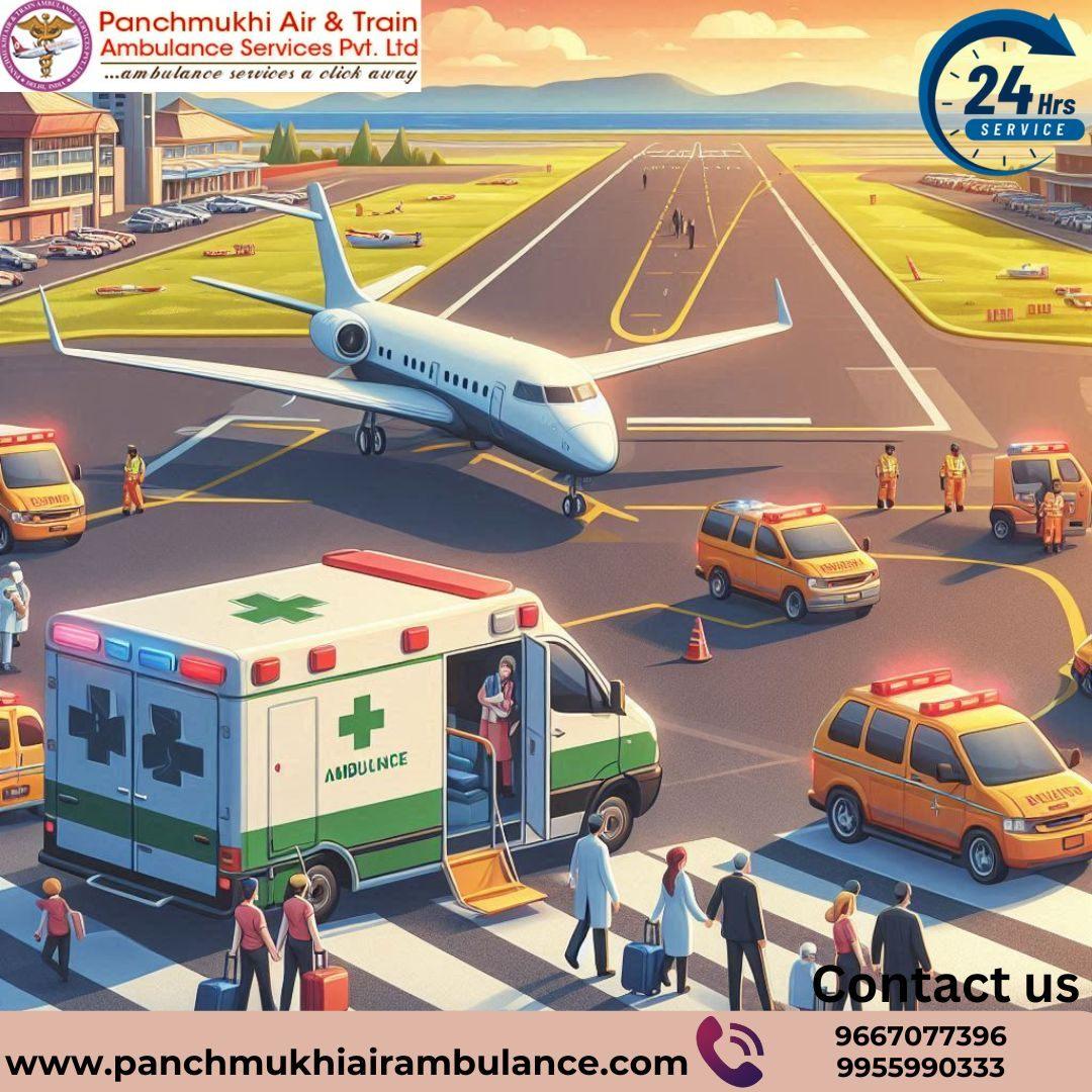 Avail of Panchmukhi Air Ambulance Services in Patna with Hi-tech Medical Tools