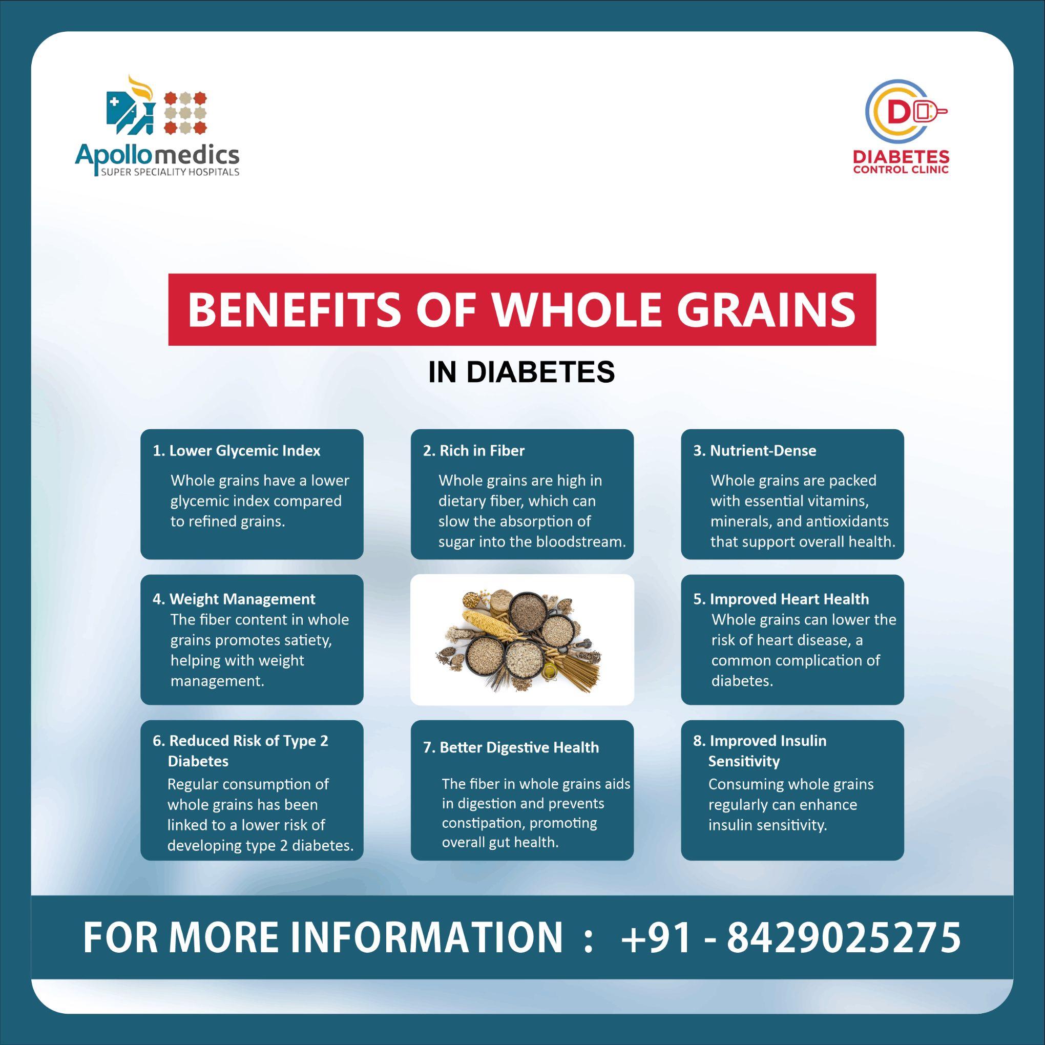 Benefits of Whole Grains in Managing Diabetes