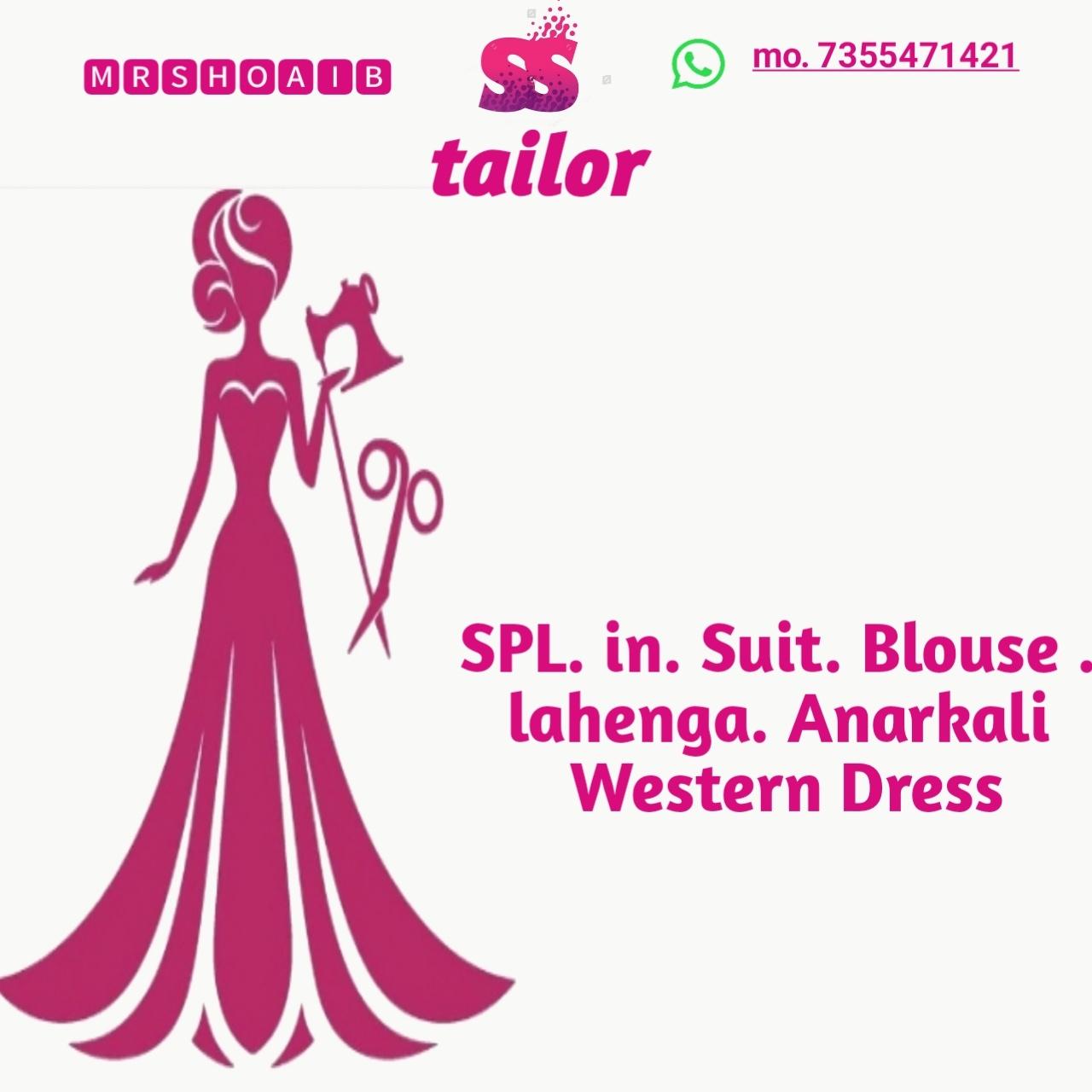 SS tailars . SPL. In suit. Blouse. Lahenga. Patiyala suit 