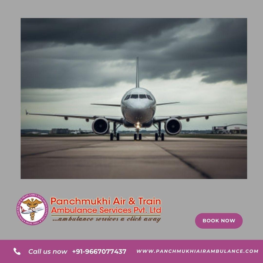 Use Panchmukhi Air Ambulance Services in Bhopal with Life-Care Medical Setup