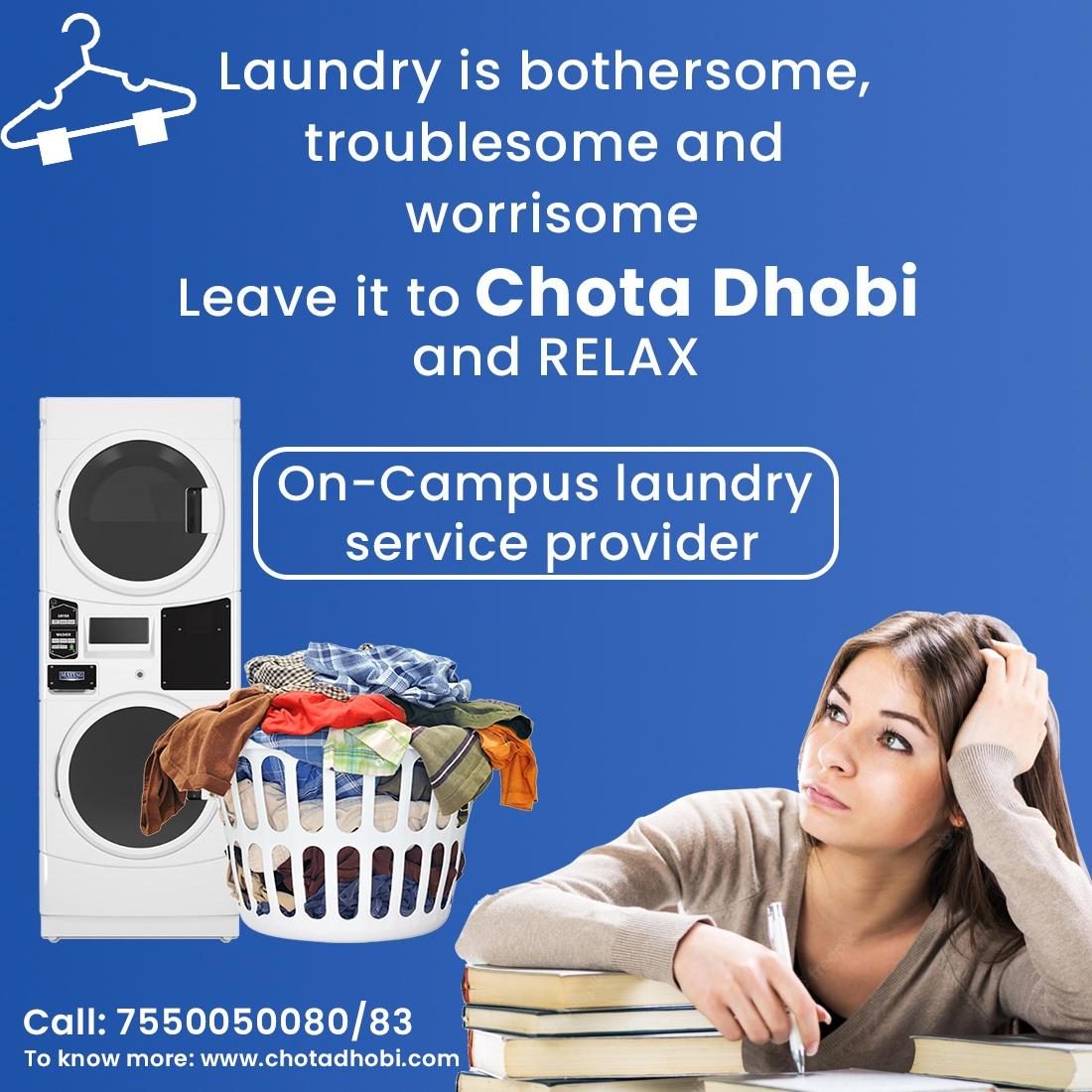 Explore the  Effective Campus Laundry services at Chennai!
