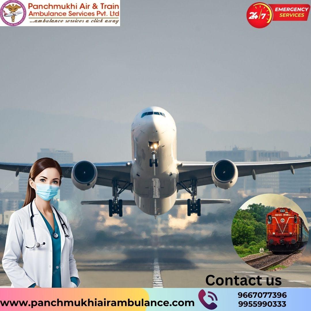 Receive Panchmukhi Air Ambulance Services in Patna with Life-Care Medical Tools