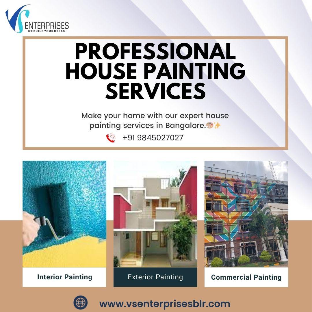 Professional House painting Services in Bangalore