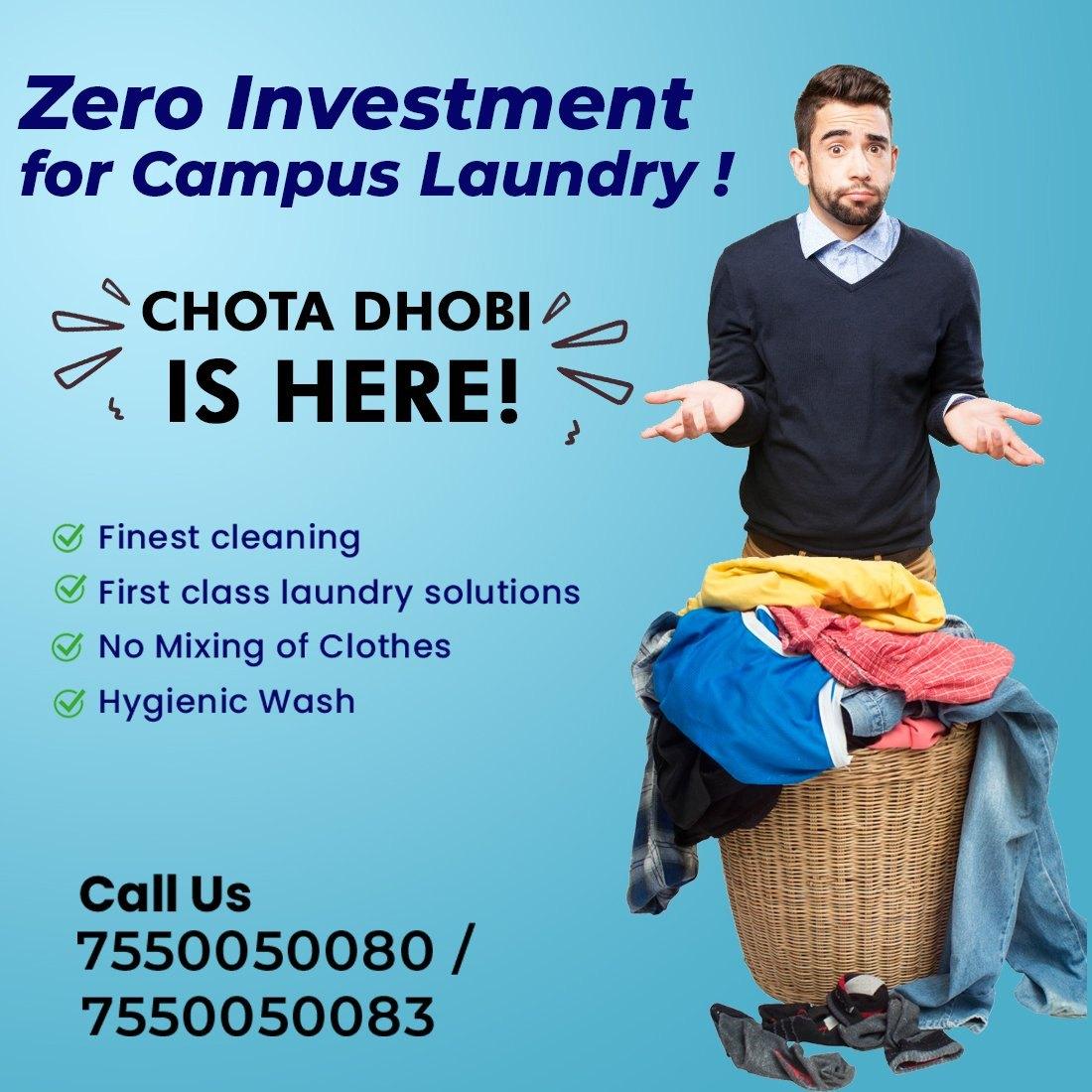 Campus Laundry Franchise oppurtunity in Chennai!