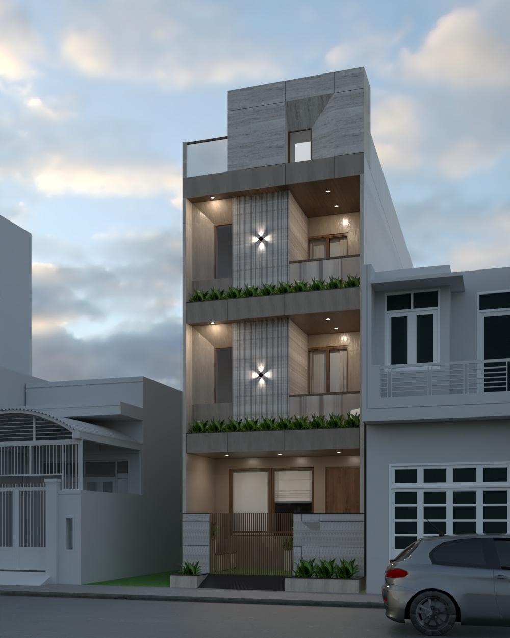 Newly Constructed 5BHK Bunglow For Sale At Tulsi Nagar.