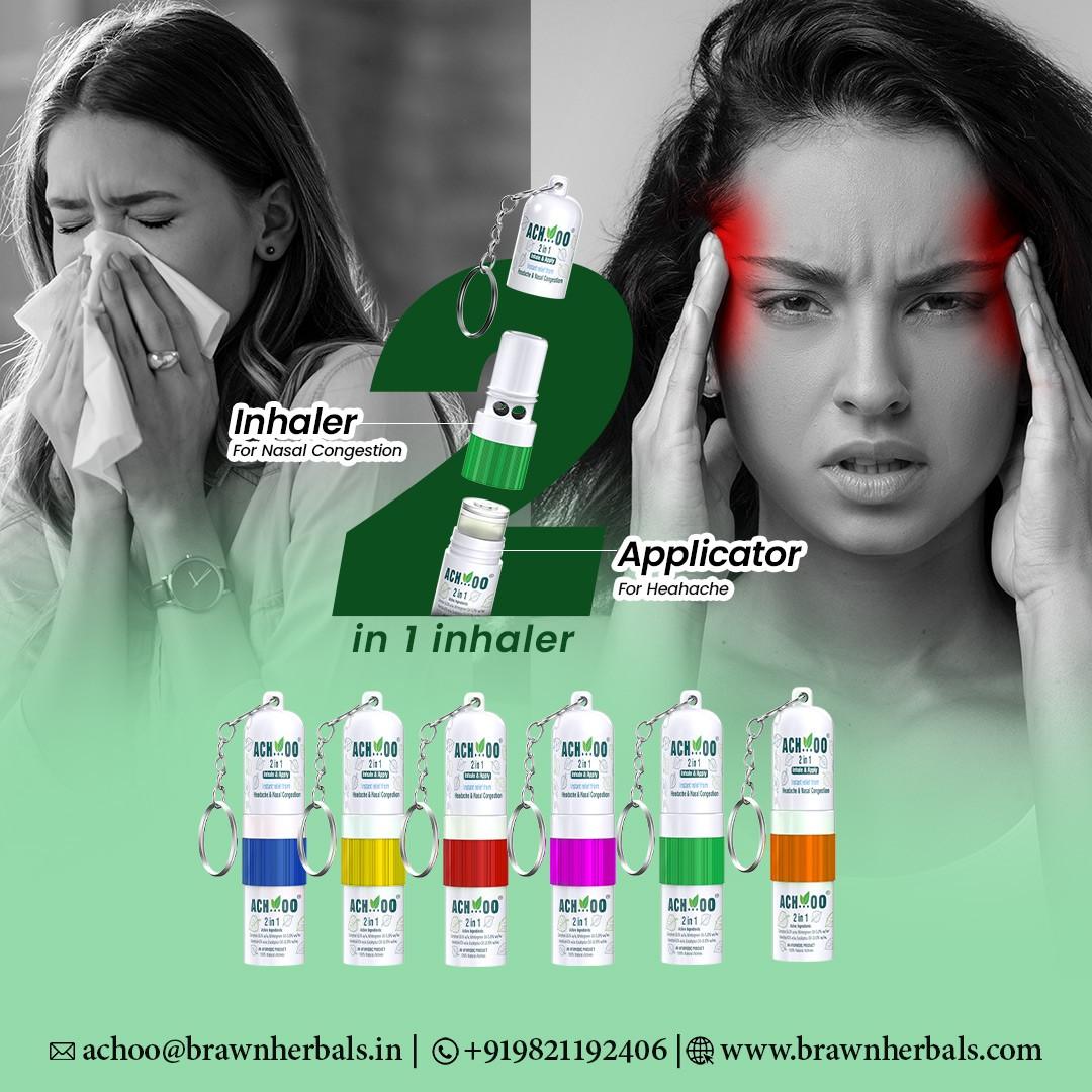 Achoo Nasal Inhaler For Cold