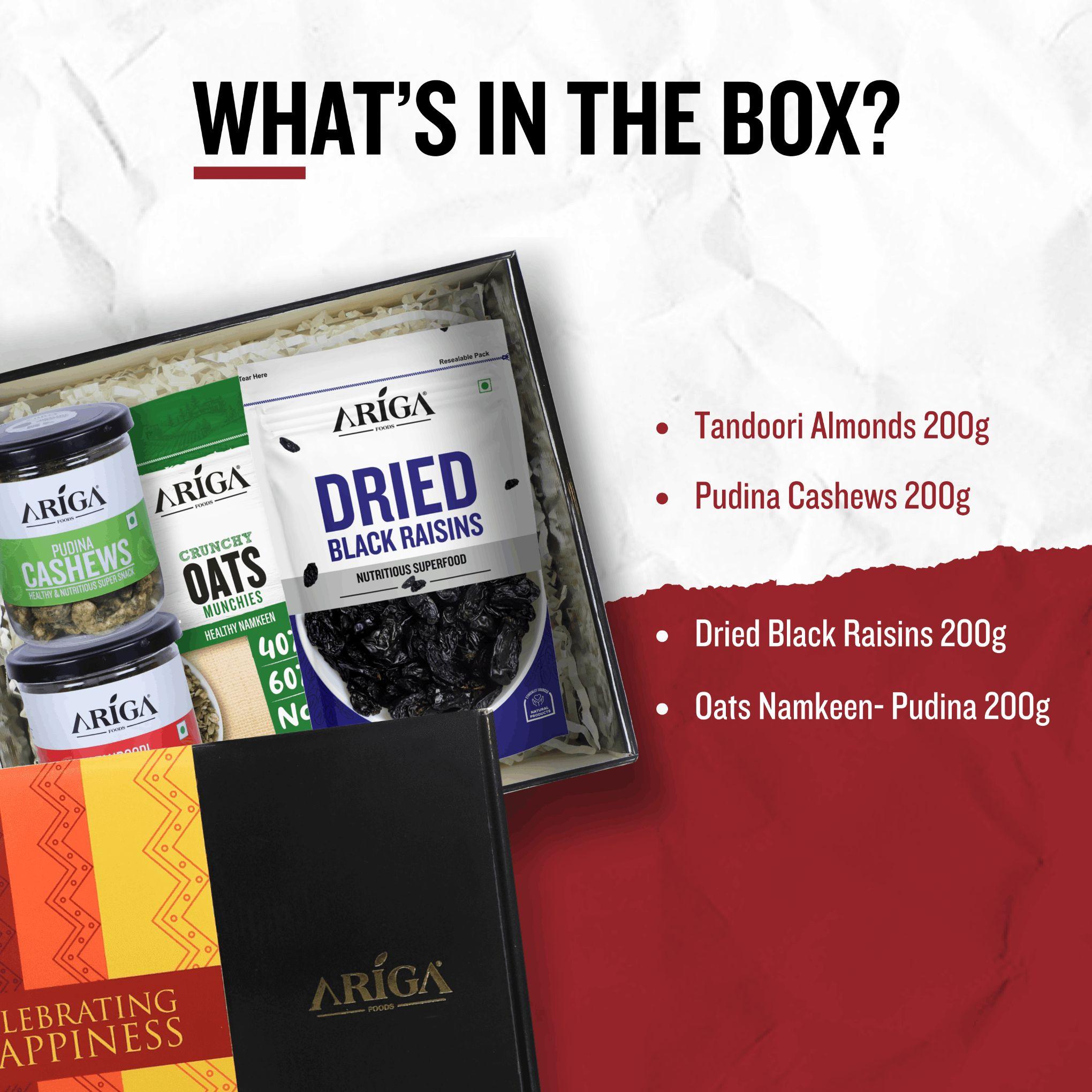 Buy Best Diwali Gift Hampers For Corporate | Ariga Foods