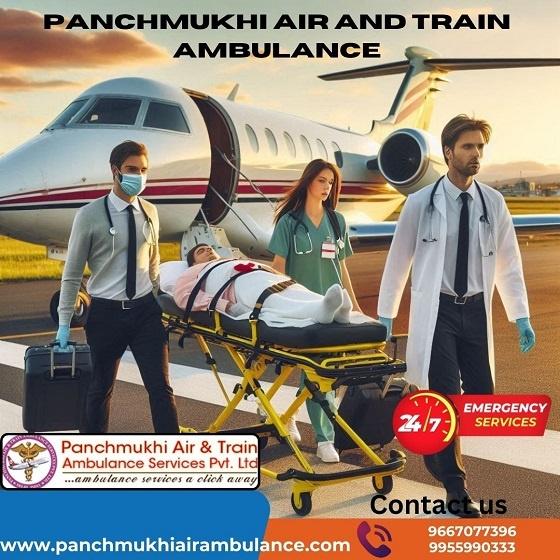 Choose Panchmukhi Air Ambulance Services in Mumbai with Medical Professional