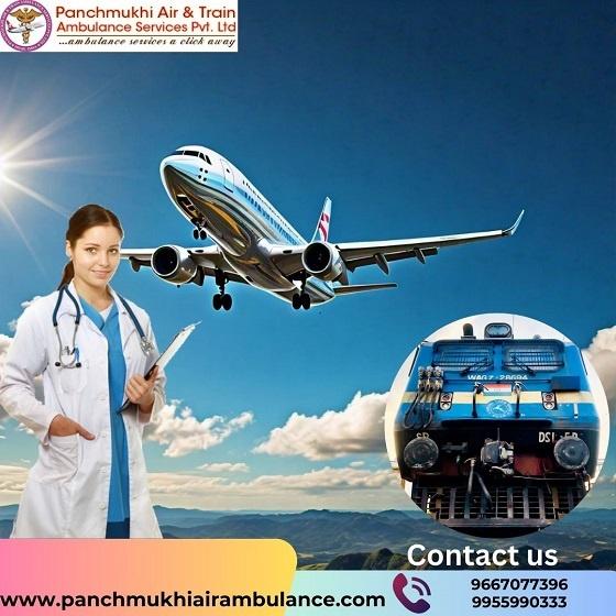 Take Panchmukhi Air Ambulance Services in Kolkata with Highly Innovative Medical