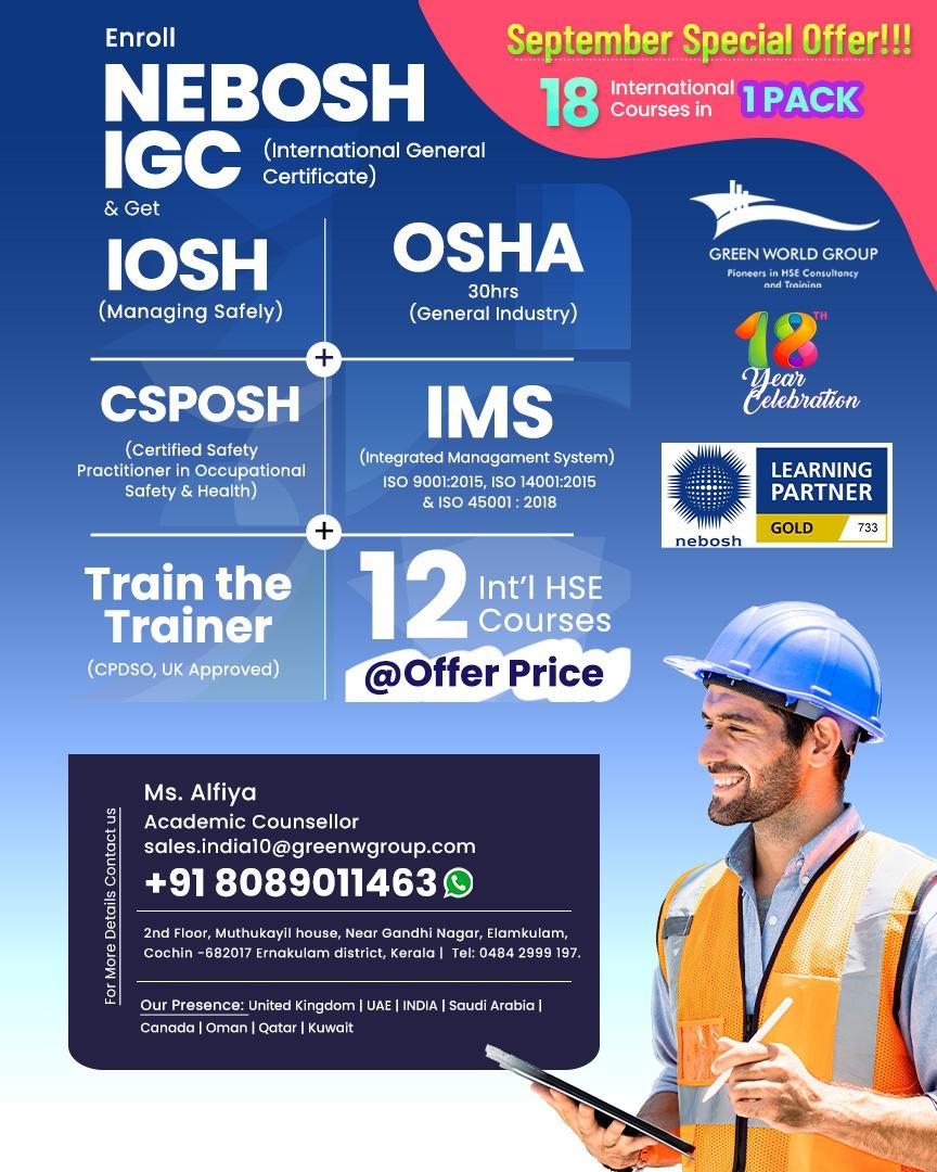  Unlock Comprehensive HSE Training with NEBOSH IGC 
