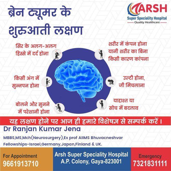Best Neurosurgeon in Gaya Neurosurgeon in Bihar   Arsh Hospital