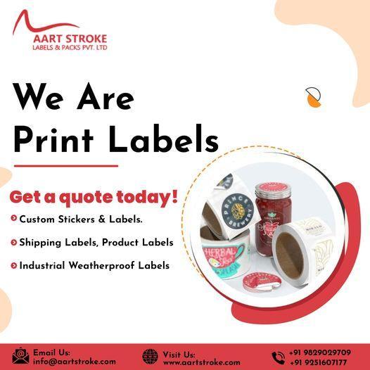 Custom label printing online 