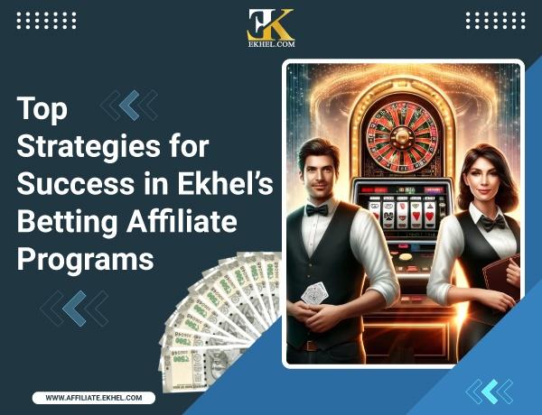 Top Strategies For Success in Ekhel's Betting Affiliate Programs