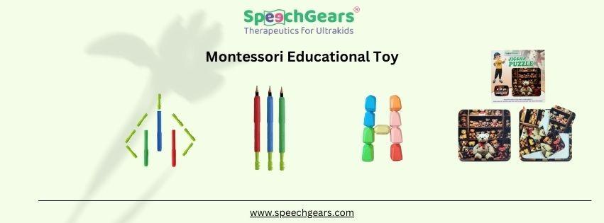 Enhance Learning with Montessori Educational Toys at SpeechGears