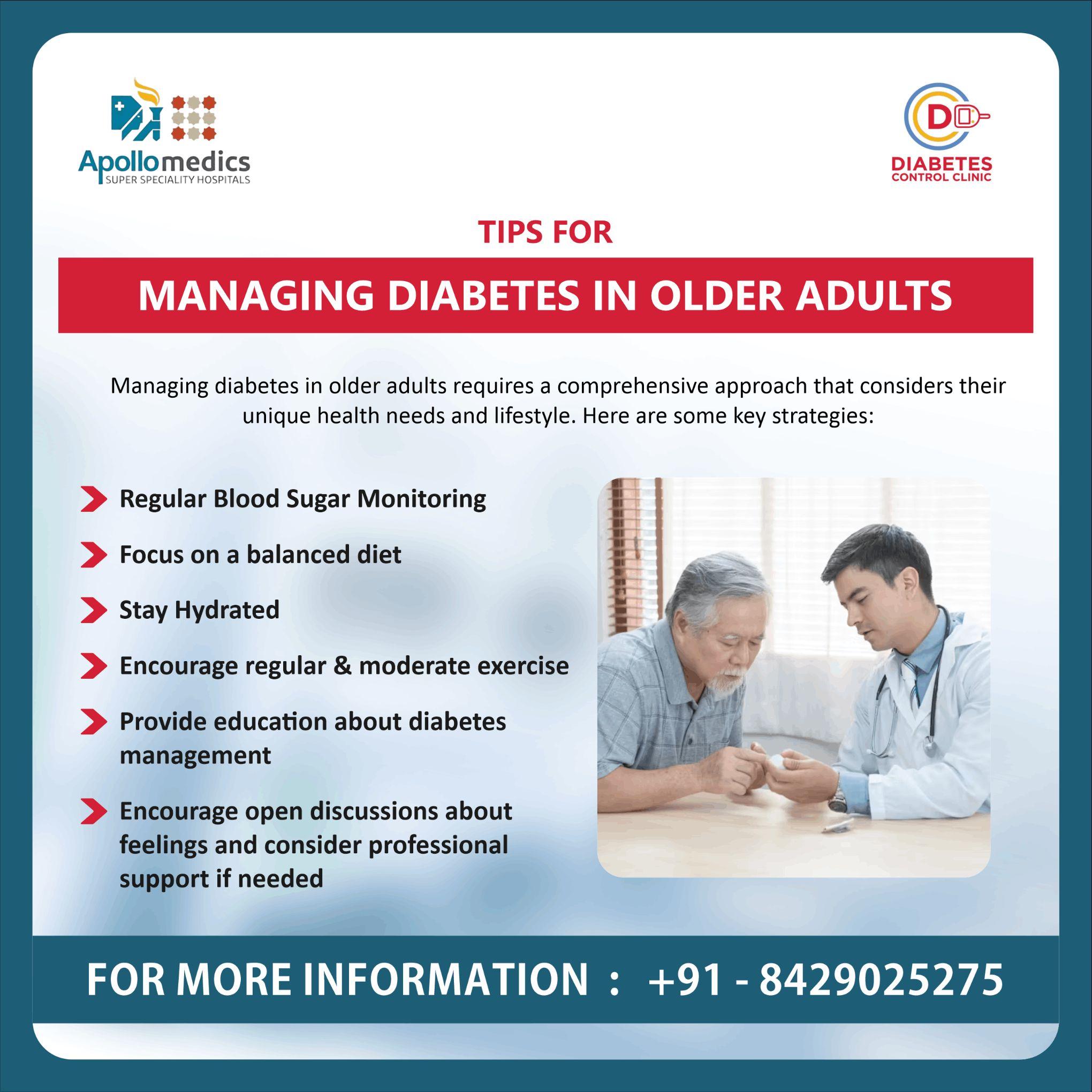 Manage Diabetes in Older Adults - Dr. Mayank Somani