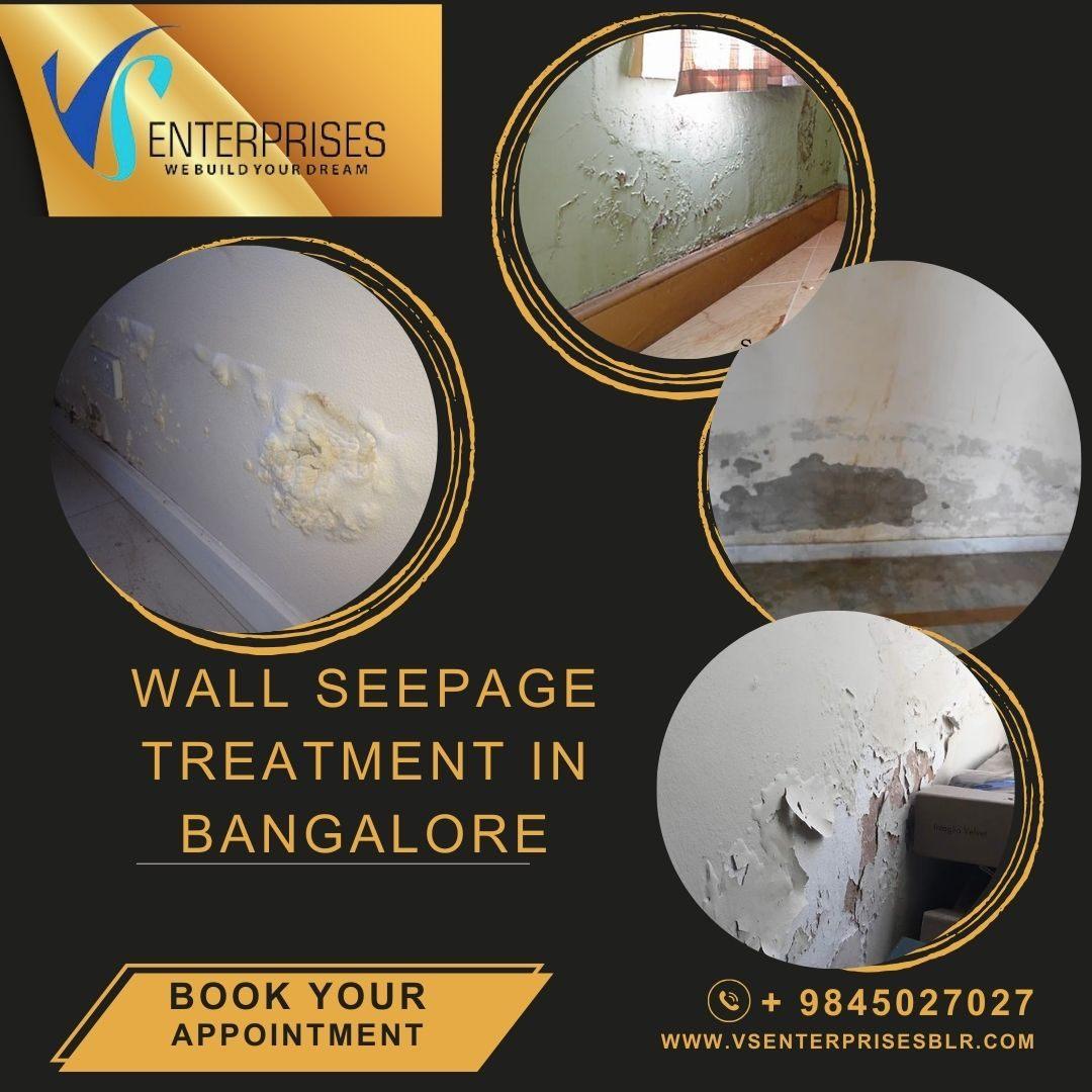 Wall seepage waterproofing services in Bangalore