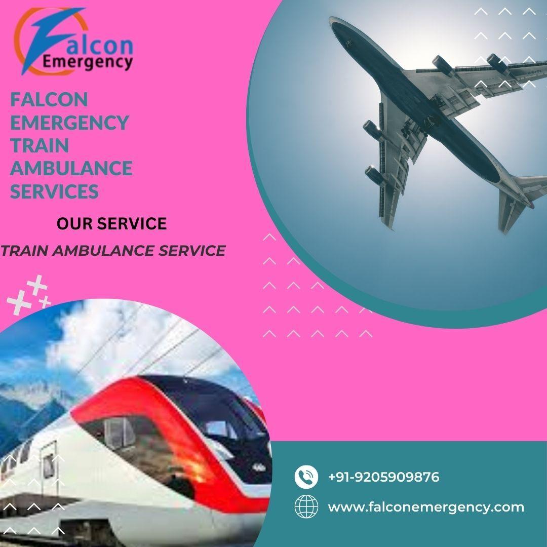 Falcon Train Ambulance in Kolkata is the Support System for Medical Emergency