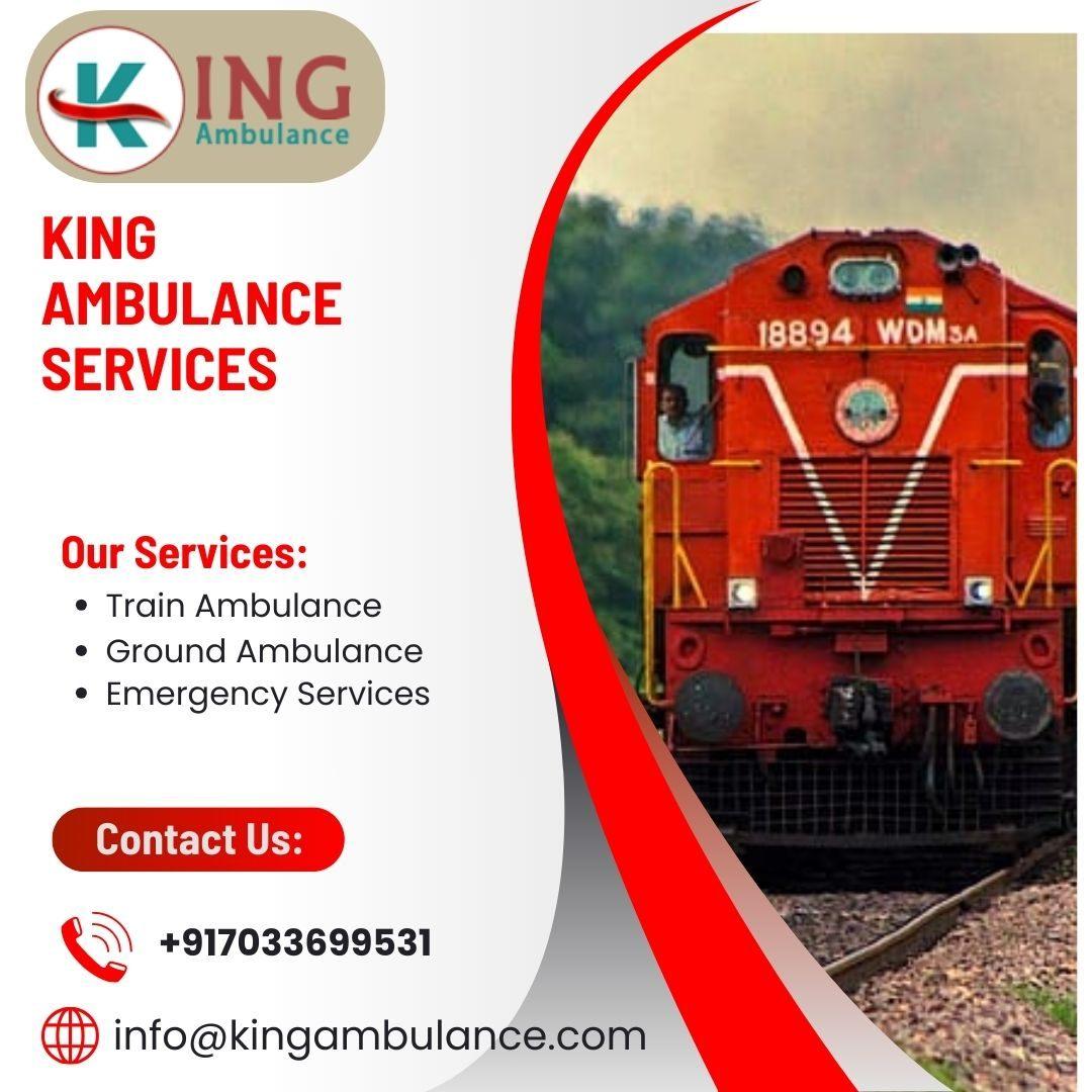 King Train Ambulance in Varanasi is the ideal one