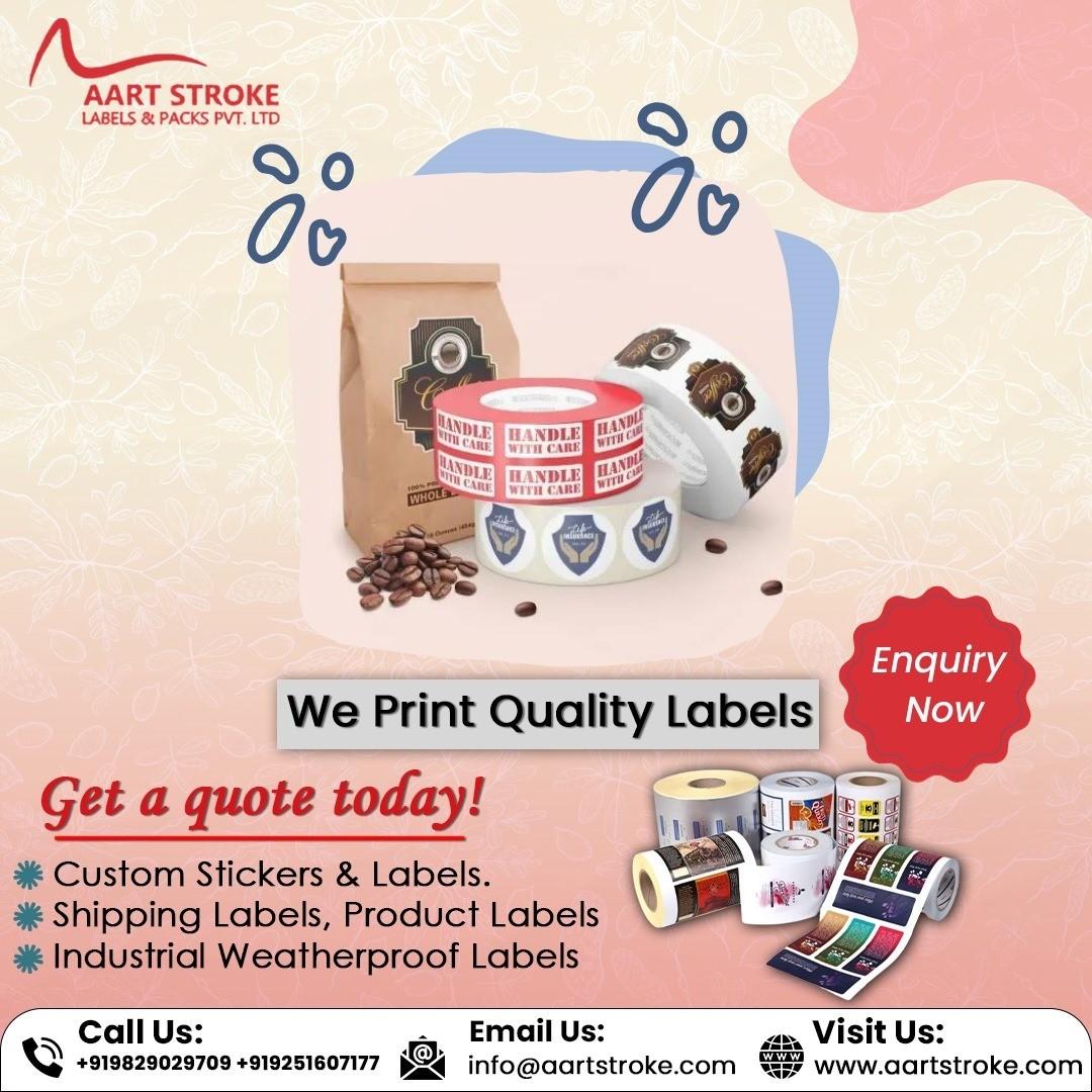 custom label printing | Aart Stroke